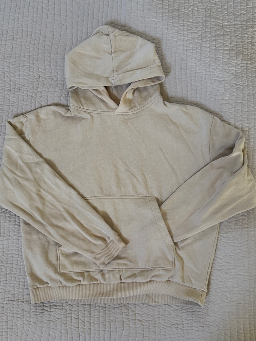 Urban Outfitters Beige Men's Hoodie Sweatshirt